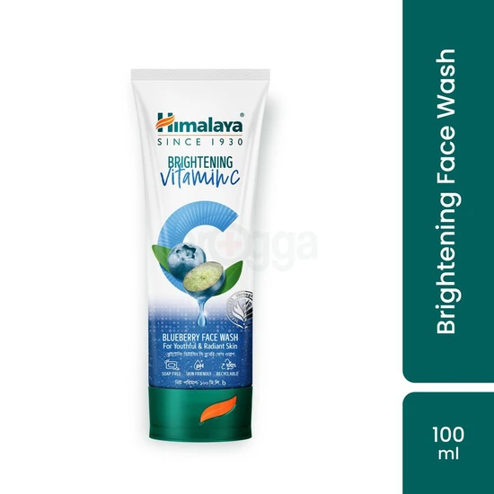 Himalaya Herbals Brightening Vitamin C Blueberry Face Wash 100ml
