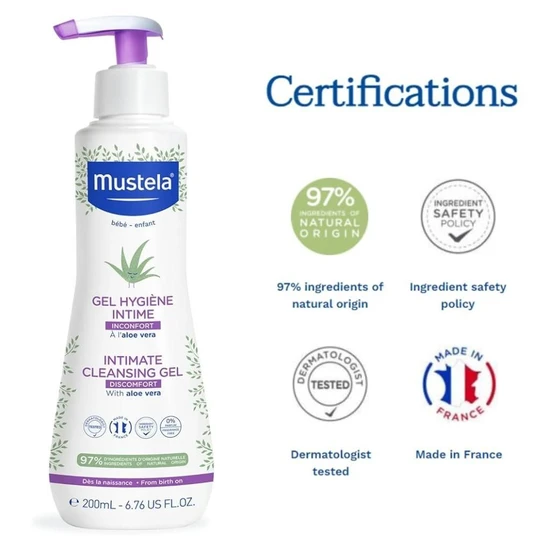Mustela Intimate Cleansing Gel 200ml