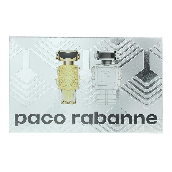 Paco Rabanne Mini Gift Set: Fame Eau De Parfum 4ml Phantom Eau De Toilette 5ml Fame Eau De Parfum + Phantom Eau De Toilette