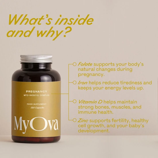 MyOva Pregnancy Capsules 120 Capsules
