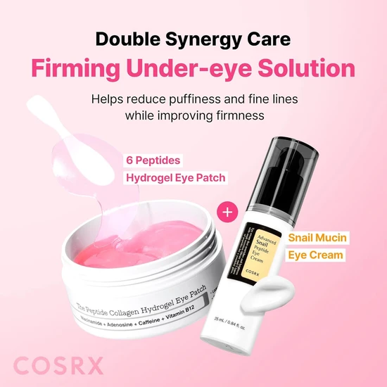 CosRx Patches/Spot Treatment The Peptide Collagen Hydrogel Eye Patch x 60