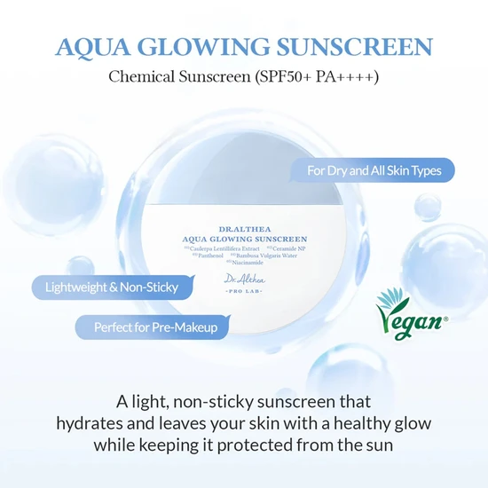 Dr. Althea Aqua Glowing Sunscreen SPF 50+ 45ml