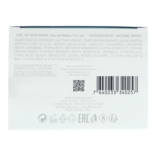 Elie Saab Girl Of Now Shine Eau De Parfum 90ml