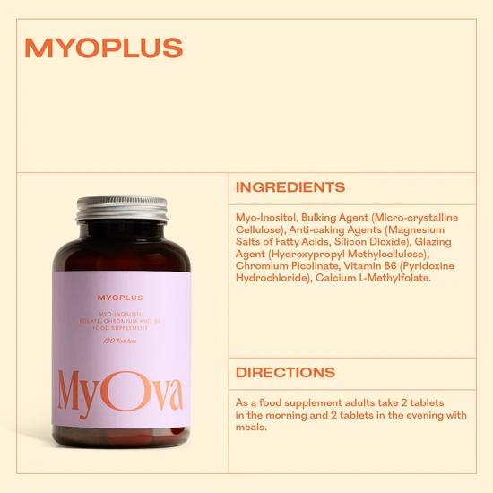 MyOva Myoplus Tablets 120 Tablets