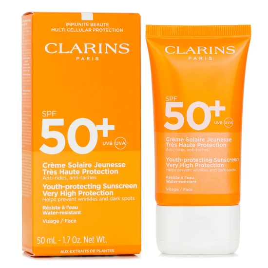 Clarins Youth Protection Sunscreen Very High Protection SPF 50 For Face 50ml