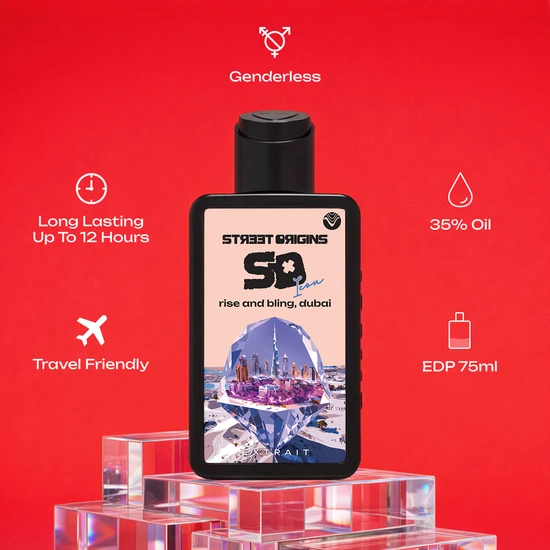 Street Origins Rise & Bling Dubai Extrait De Parfum 75ml