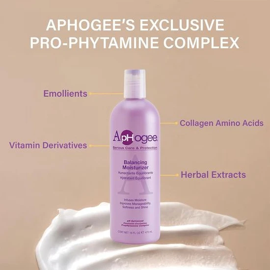 ApHogee Balancing Moisturiser For Strength & Elasticity Hair 237ml
