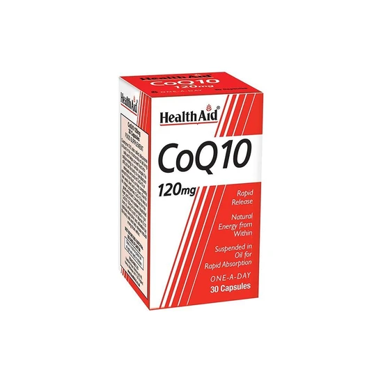 Health Aid CoQ10 120mg Capsules 30 Capsules
