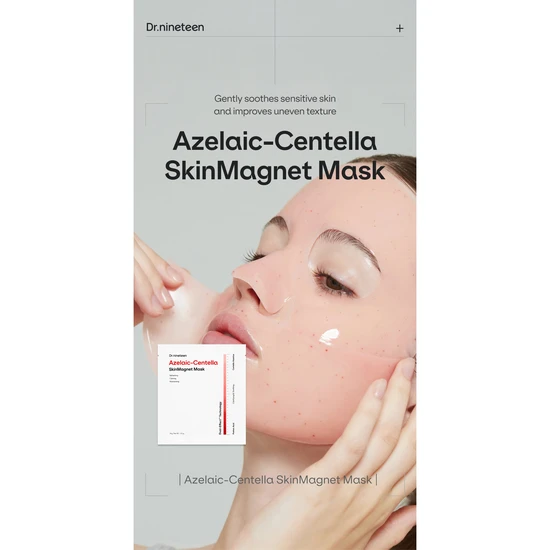 Dr.nineteen Azelaic-Centella SkinMagnet Mask 4 Masks