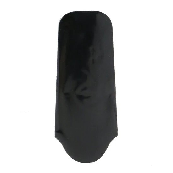 The Art of Shaving Horn Moustache Comb Black Suedine 1pc