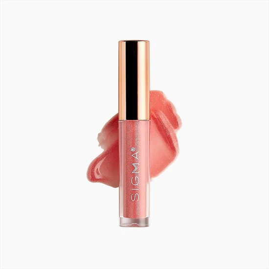 Sigma Beauty Beloved Mini Lip Set 3 Lip Glosses and a Beauty Bag