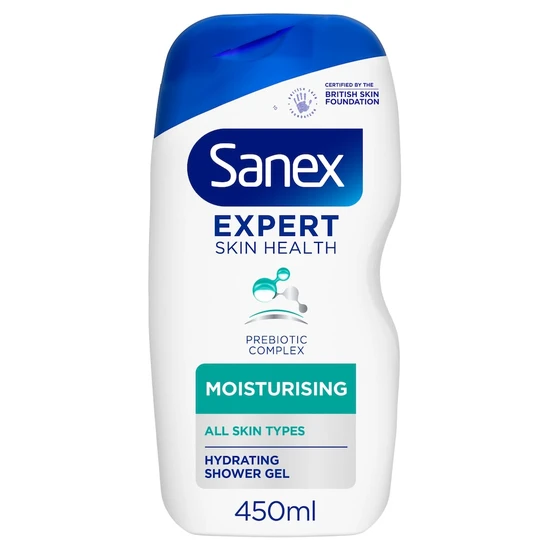 Sanex Expert Skin Health Moisturising Hydrating Shower Gel 450ml