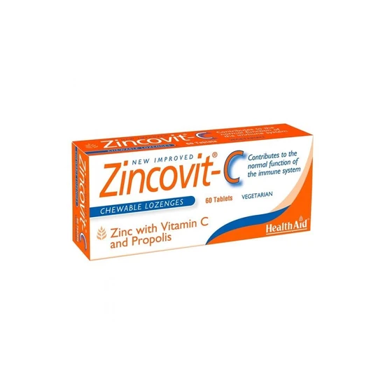 Health Aid Zincovit-C Chewable Lozenges 60 Lozenges