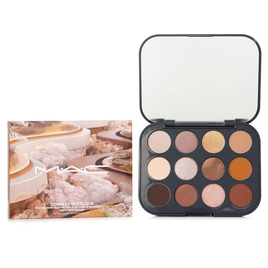 MAC Connect In Colour Eyeshadow Palette Unfiltered Nudes