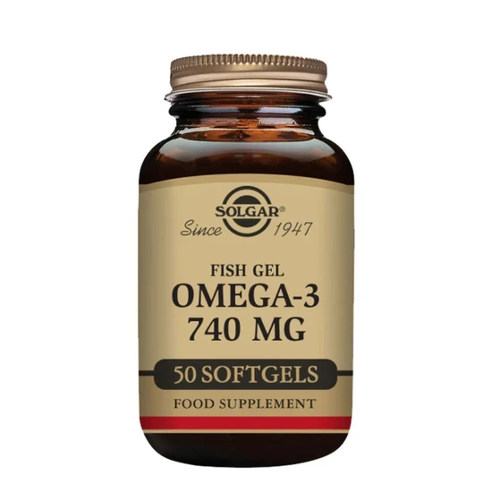 Solgar Fish Gel Omega-3 740mg x50