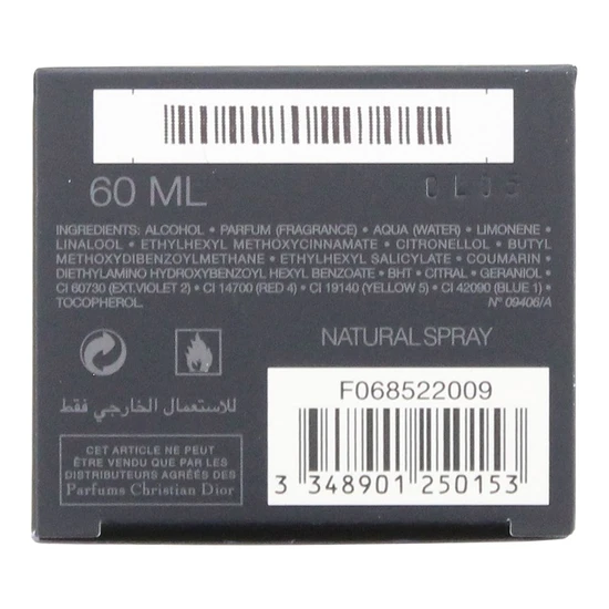 DIOR Sauvage Eau De Toilette 60ml