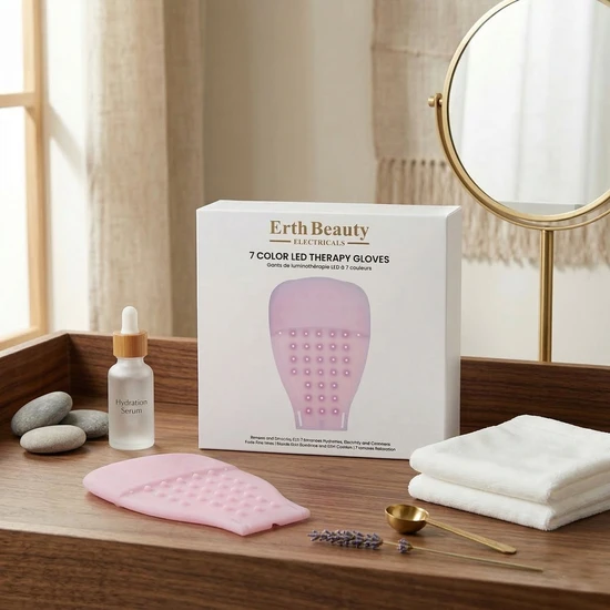 Erth Skin London 7 Colour LED Therapy Glove