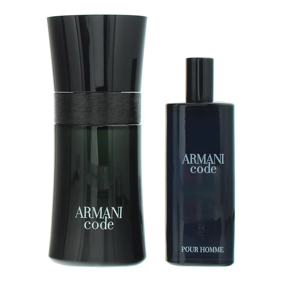 Giorgio Armani Code Pour Homme Eau De Toilette Gift Set 50ml +15ml
