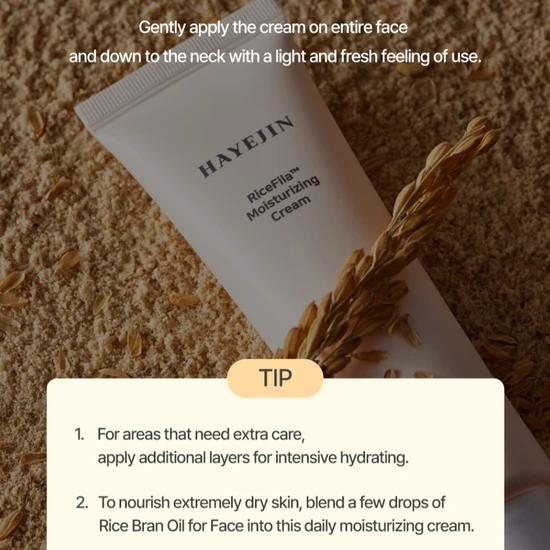 HAYEJIN RiceFila Moisturising Cream 50ml