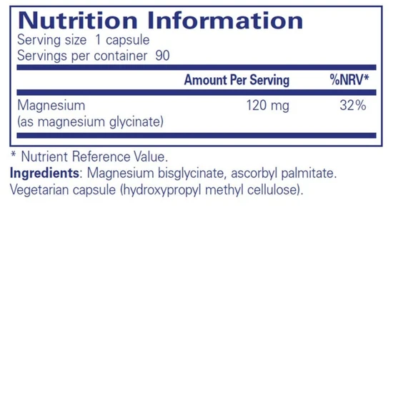 Pure Encapsulations Magnesium Glycinate Capsules 90 Capsules