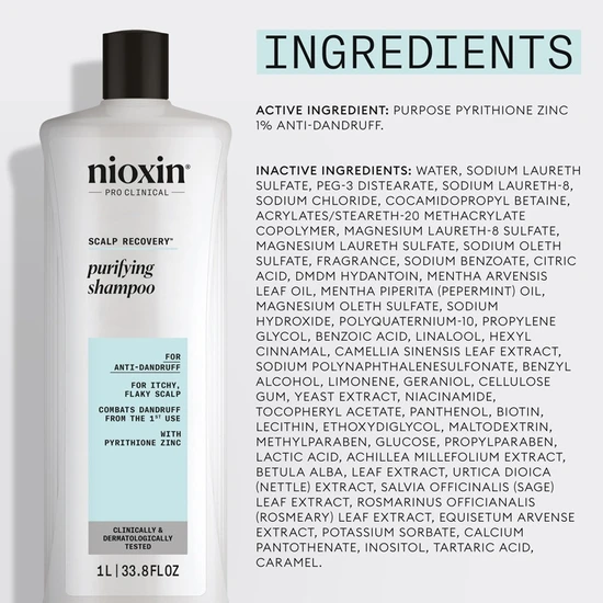 Nioxin Scalp Recovery Shampoo 1000ml