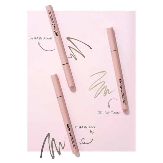 Lilybyred Am9 To Pm9 Survival Penliner Natural 02 #Ash Brown