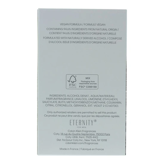 Calvin Klein Eternity For Men Reflections Eau De Toilette 100ml
