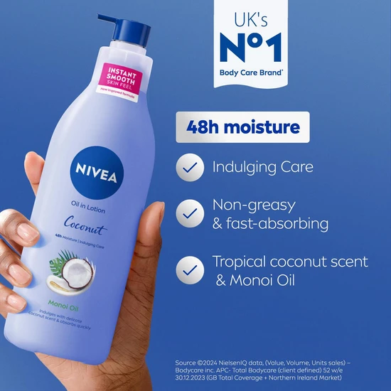 Nivea Coconut & Monoi Oil In Lotion 400ml
