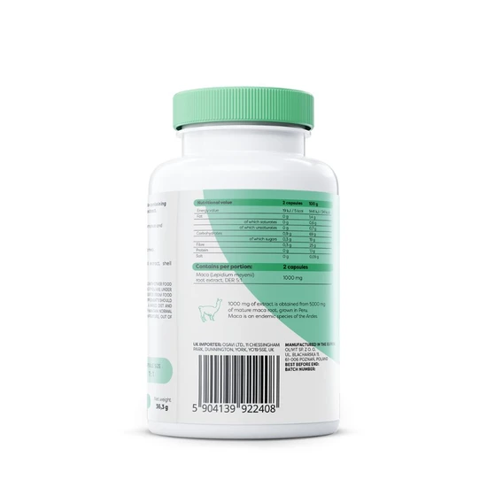 Osavi Maca 1000mg Capsules 60 Capsules