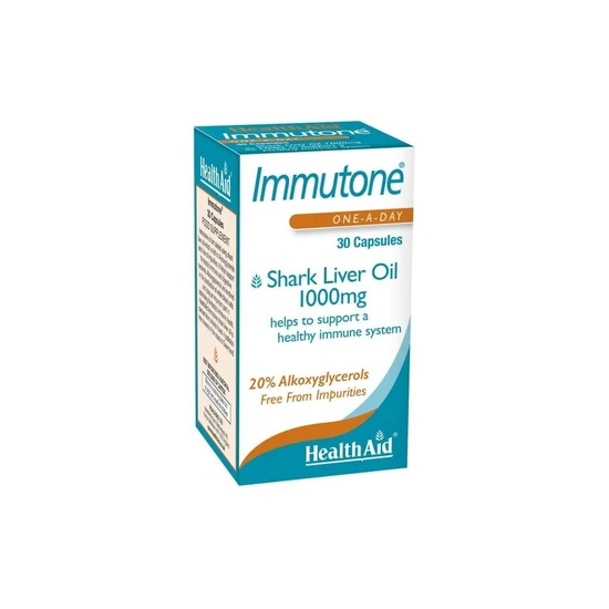 Health Aid Immutone Shark Liver Oil 1000mg 30 Capsules