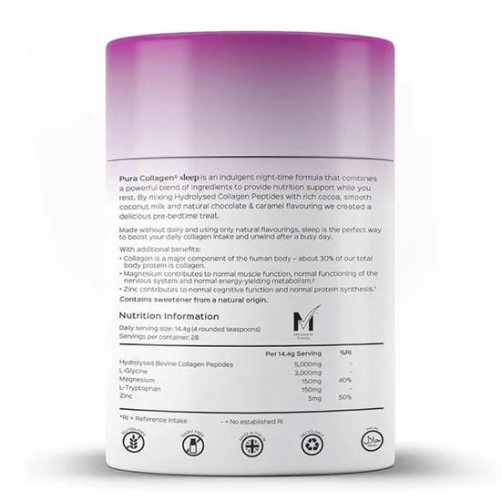 Pura Collagen Sleep Advanced Collagen Formula 368g