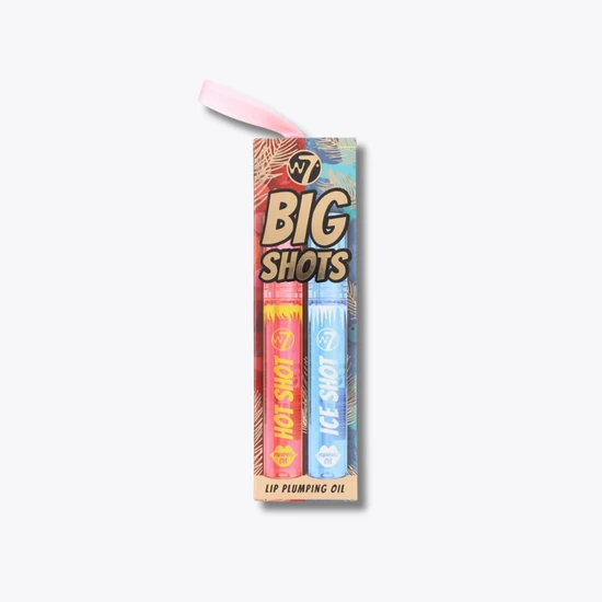 W7 Big Shots Lip Oil Gift Set x4 Mini Lip Oils