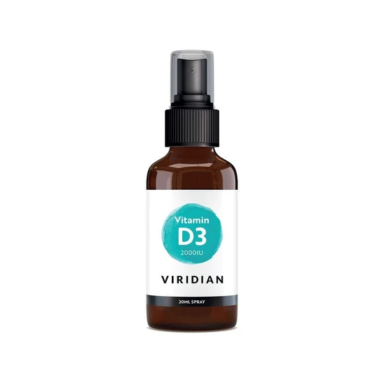 Viridian Vitamin D3 2000iu Spray 20ml