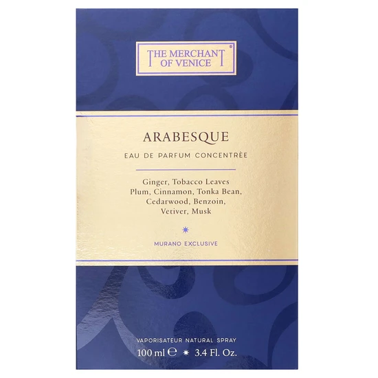 The Merchant of Venice Arabesque Eau De Parfum 100ml