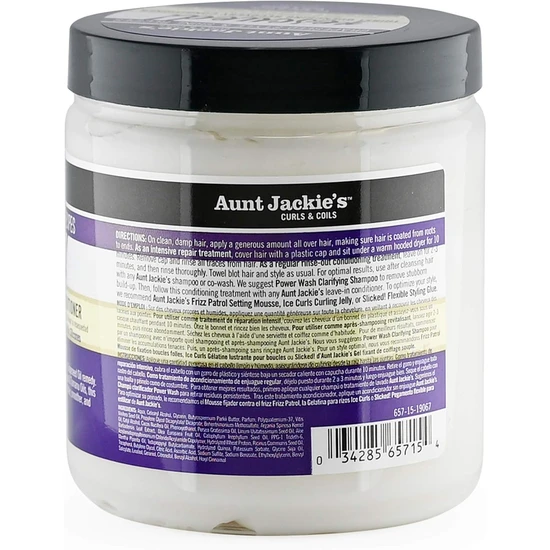 Aunt Jackie's Grapeseed Rescued Thirst Quenching Recovery Conditioner 15oz