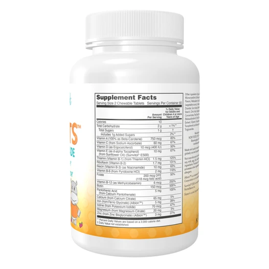 NOW Foods Kid Vits Berry Blast Chewables 120