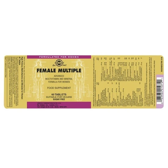Solgar Female Multiple x60