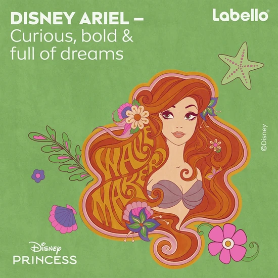 Labello Disney Princess Ariel Watermelon Shine Lip Balm 4.8g