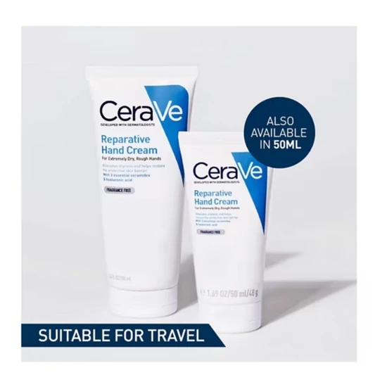 CeraVe Repairing Hand Cream For Extremely Dry & Rough Hands 100ml/97g