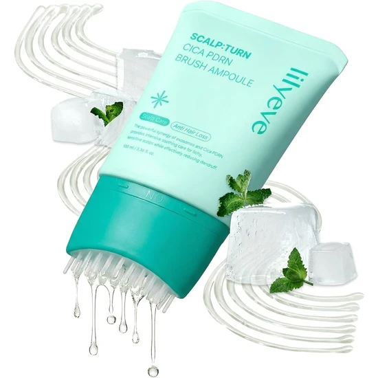 LILYEVE Scalp Turn Cica PDRN Brush Ampoule 100ml