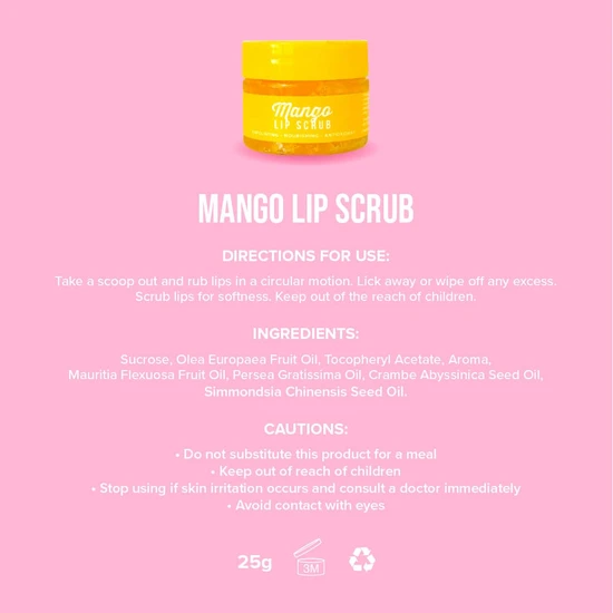 Give Me Mango Sugar Lip Scrub