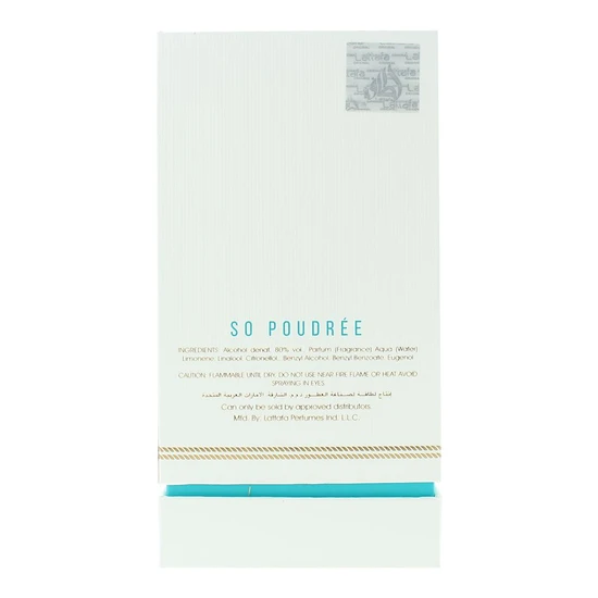 Lattafa So Poudree Musk Eau De Parfum 100ml