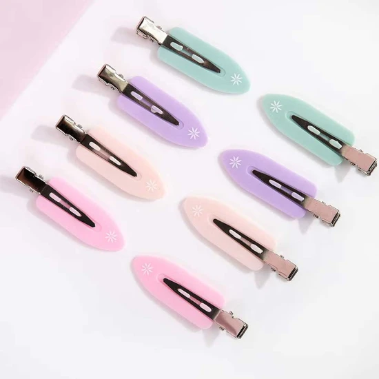 Brushworks Pastel Crease Free Hair Clips x8
