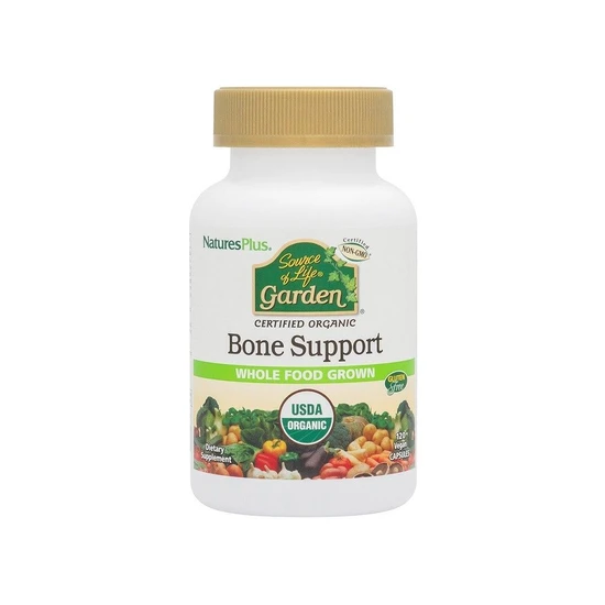 Nature's Plus Source Of Life Garden Organic Bone Support Vegicaps 120 Vegicaps