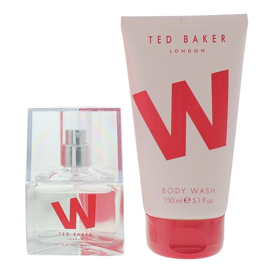 Ted Baker W Pink Gift Set 30ml Eau De Toilette + 150ml Shower Gel