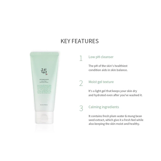 Beauty of Joseon Green Plum Refreshing Cleanser 100ml