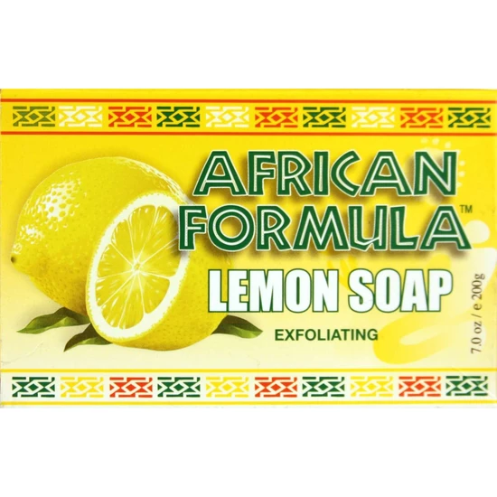 African Formula Exfoliating Lemon Soap 200g