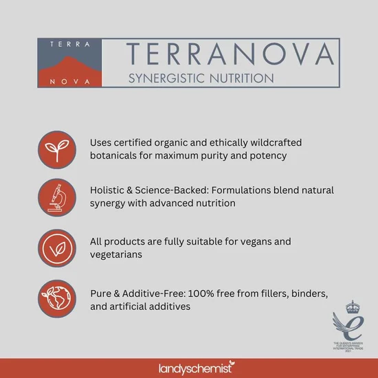 Terranova Intense Maca & Reishi Super-Shake Powder 224g
