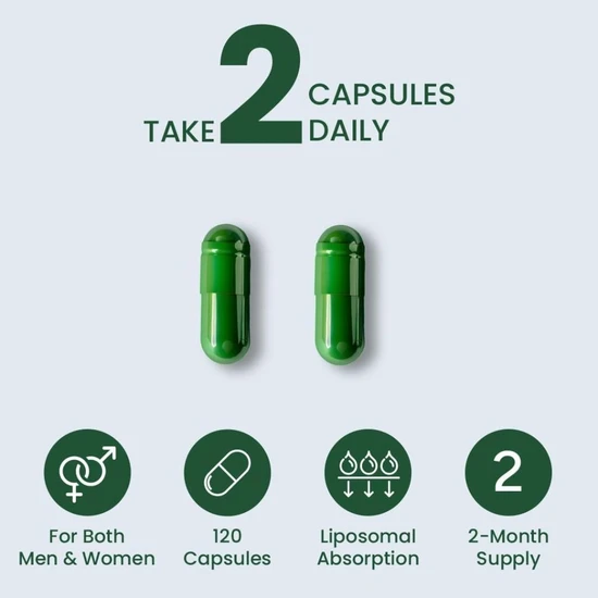 ZeroHarm Liposomal CoQ-10 250mg Capsules 120 Capsules