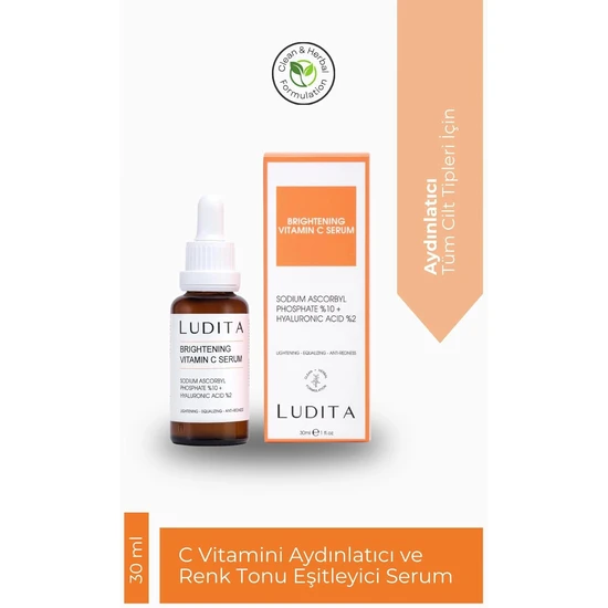 Ludita Brightening Vitamin C Serum 30ml